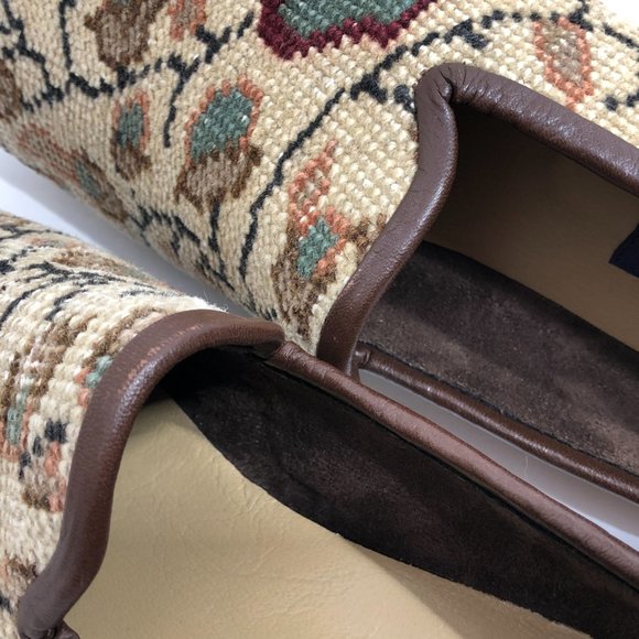 Res Ipsa Kilim Loafers Turkish Wool Slip On Shoes - Picture 7 of 8